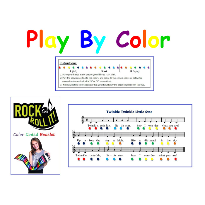 Rock And Roll It - Piano Rainbow