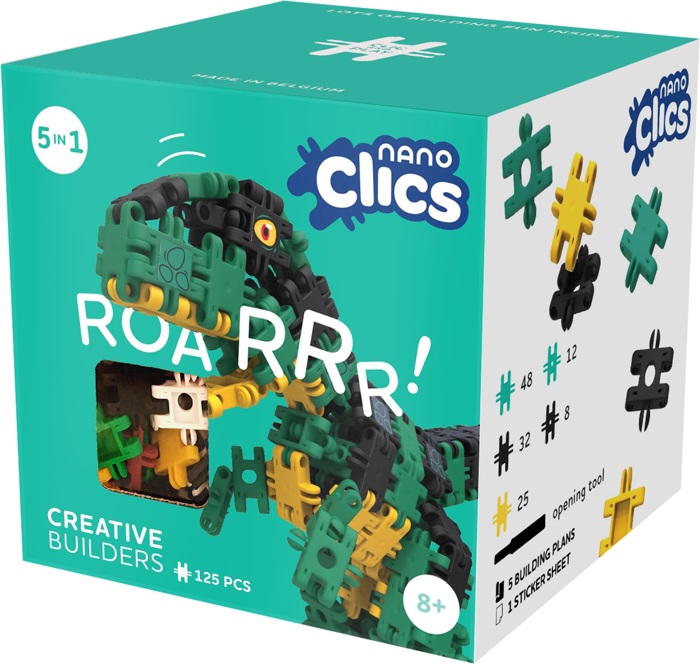 Nano Clics - Creative 125pc Roar