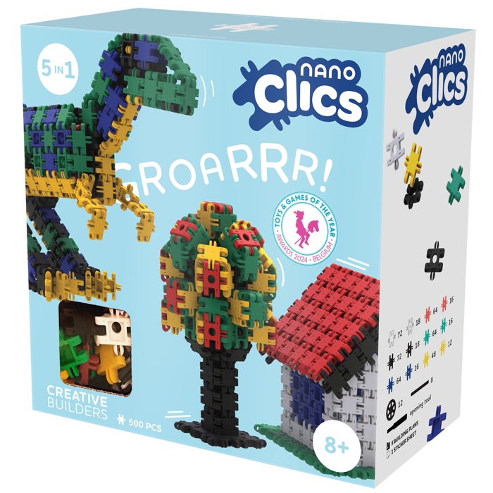 Nano Clics - Creative 500pc GROAR