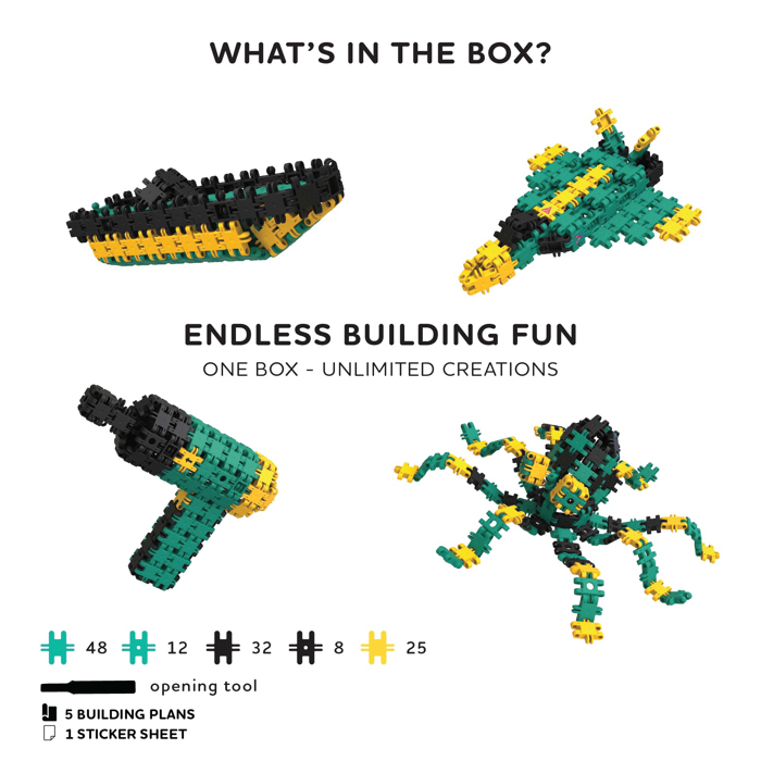 Nano Clics - Creative 125pc Roar