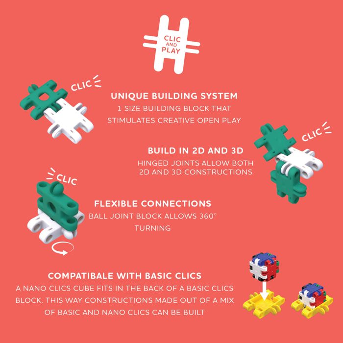 Nano Clics - Creative 250pc Vroom