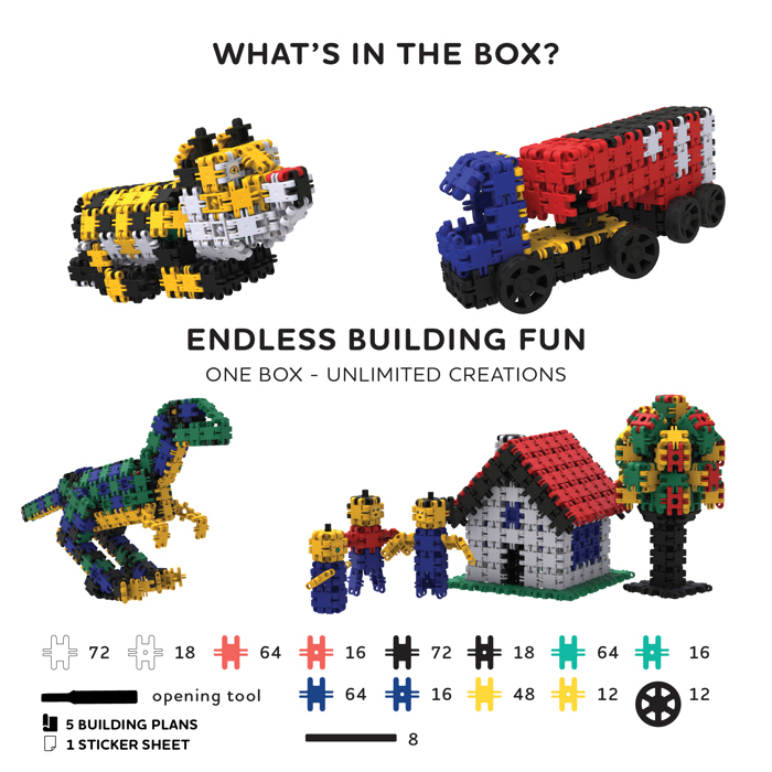 Nano Clics - Creative 500pc GROAR
