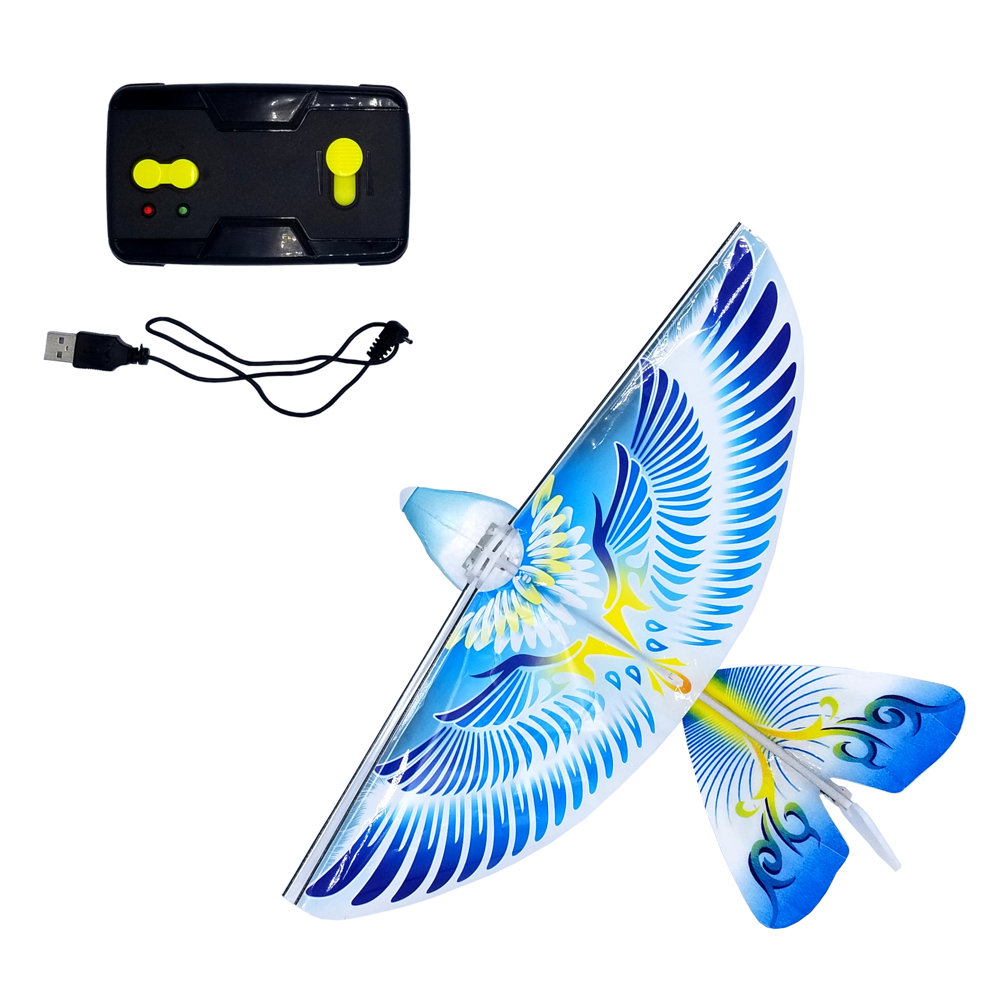 eBird Blue [Pigeon] - x2 Channel RC Flying Bird