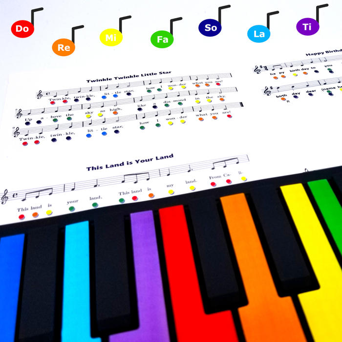 Rock And Roll It - Piano Rainbow