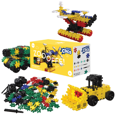 Nano Clics - Creative 250pc Zoooffff