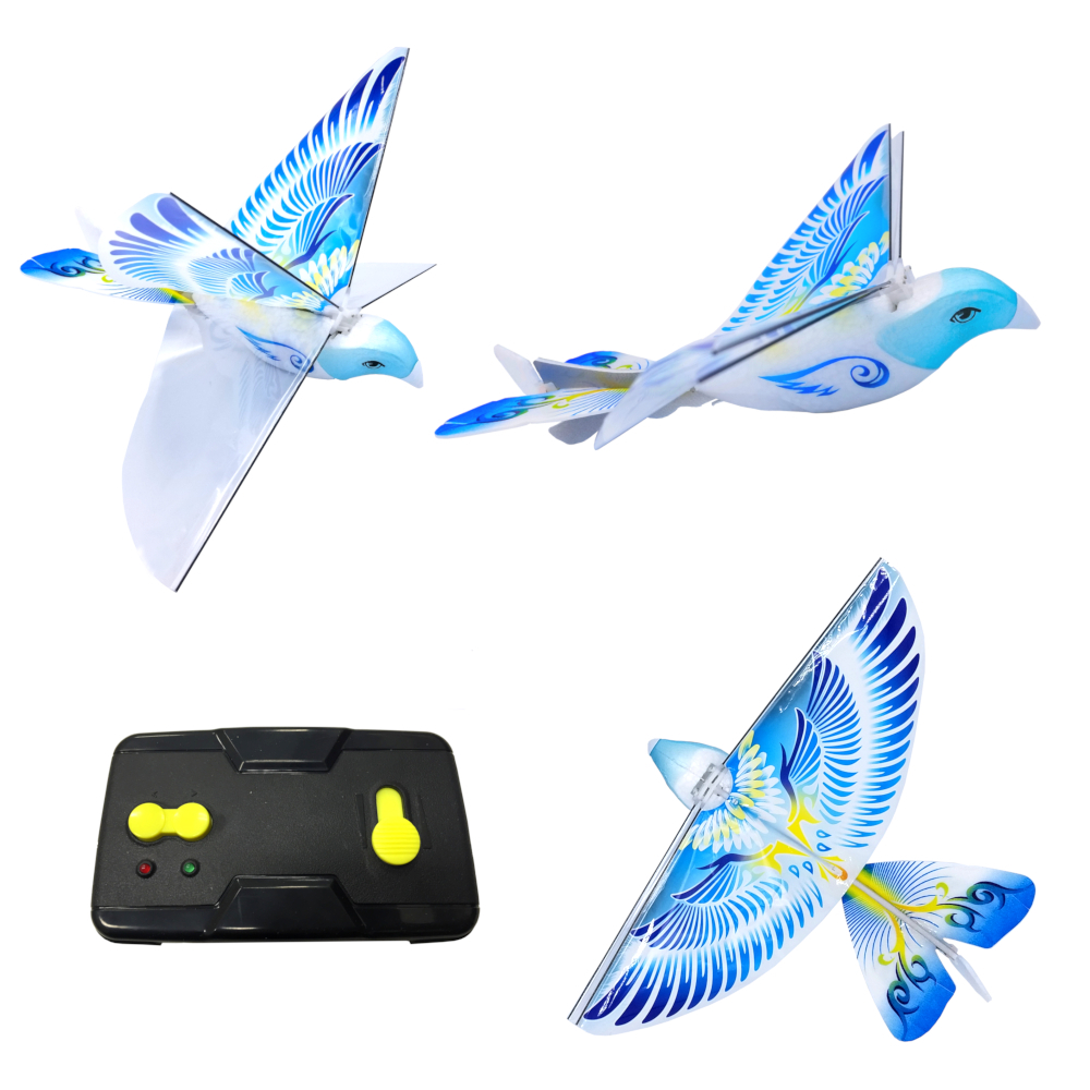 eBird Blue [Pigeon] - x2 Channel RC Flying Bird