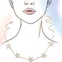  18K Pearl Flowers for Mom Necklace