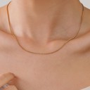 Boc Stainless Steel Tarnish Free All Chain Statement Necklaces