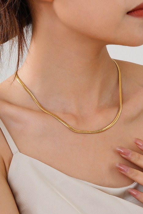 Stainless Steel Tarnish Free All Chain Statement Necklaces