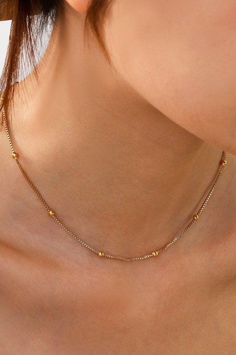 Stainless Steel Tarnish Free All Chain Statement Necklaces