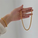 Rope Stainless Steel Tarnish Free All Chain Statement Necklaces