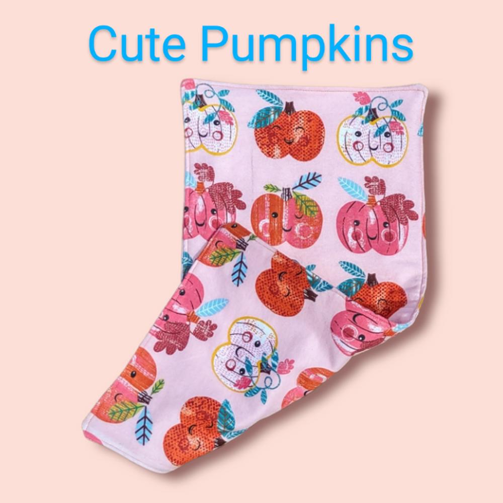 Cute Halloween 3 Layer Burp Cloths 