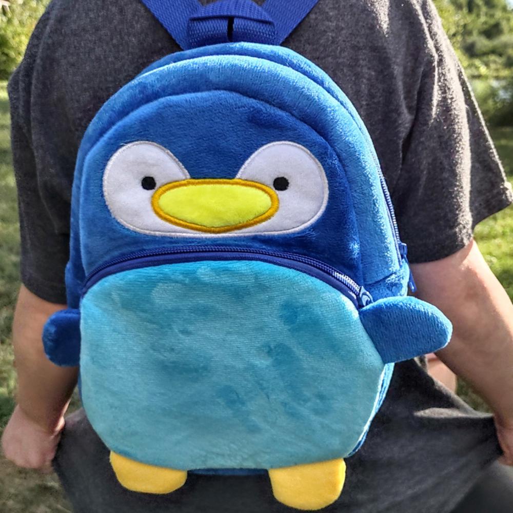 Plush Penguin Children's Backpack