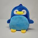 Blue Plush Penguin Children's Backpack