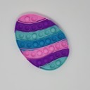  Multi Colored Easter Egg Pop It