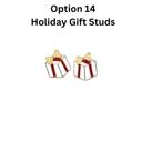 Holiday Gift Studs Adorable Christmas Earrings