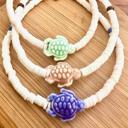  Heishi Beaded Turtle Anklets