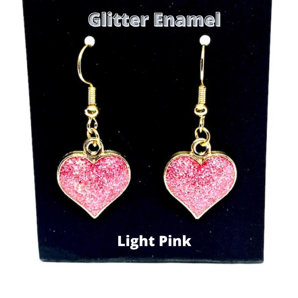 Heart Dangle Earrings