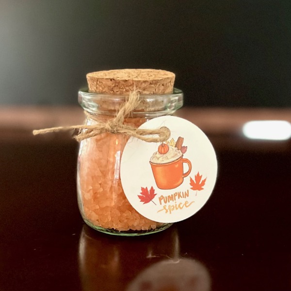 Pumpkin Spice Bath Salts