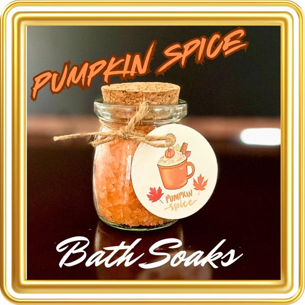 Pumpkin Spice Bath Soaks