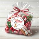 Animals And Nature Personalized Holiday Stickers and Treat Bags