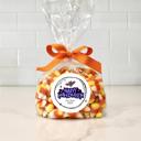 Purple Personalized Halloween Treat Bags and Stickers