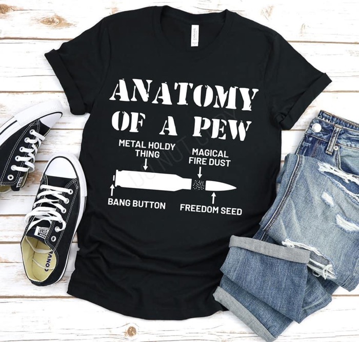 Anatomy Of A Pew | Graphic Tee