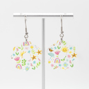  Bright Spring | Boho Flower Acrylic Dangle Earrings