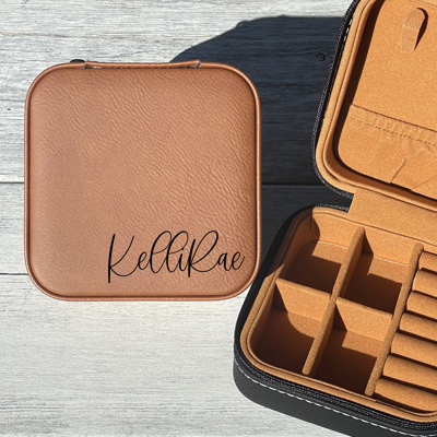 Personalized Name | Travel Jewelry Box - FONT 2