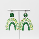  Cactus | Boho Rainbow Acrylic Dangle Earrings