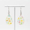  Bright Spring | Teardrop Acrylic Dangle Earrings