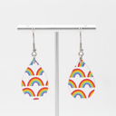  Rainbows | Teardrop Acrylic Dangle Earrings