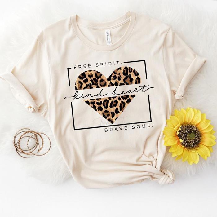 Free Spirit, Kind Heart, Brave Soul | Graphic Tee