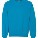 Small Sapphire Custom Mama Heart Embroidered Sweatshirts