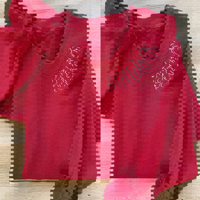 Custom Embroidered Team Sweatshirt