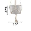  5" Gladiator Ceramic Hanging Pot 