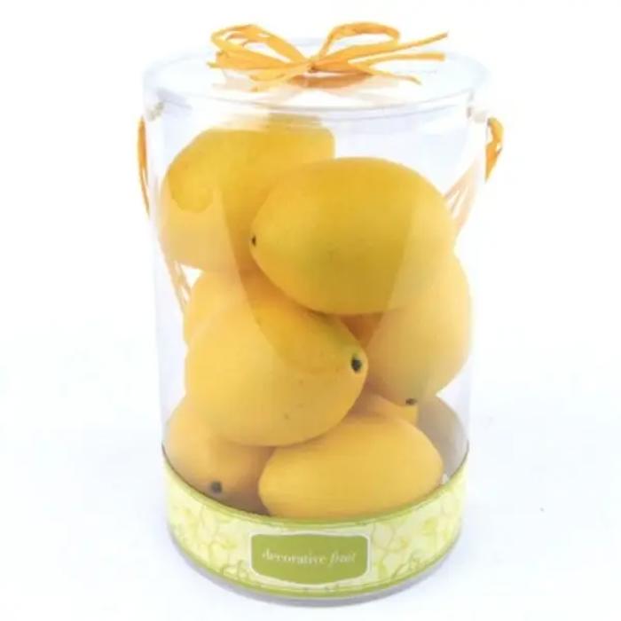 Artificial 8 PCs Scented Lemons