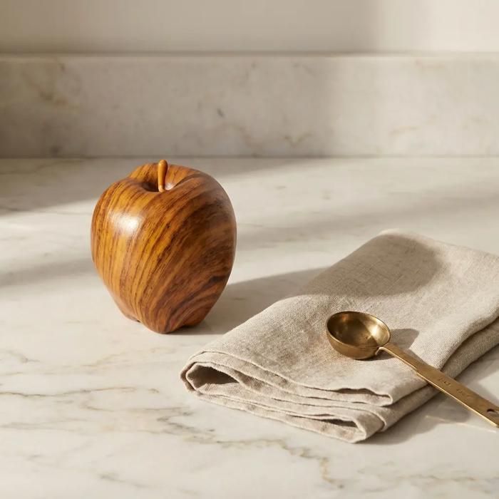 Artificial Wood Tone Apple (A03)