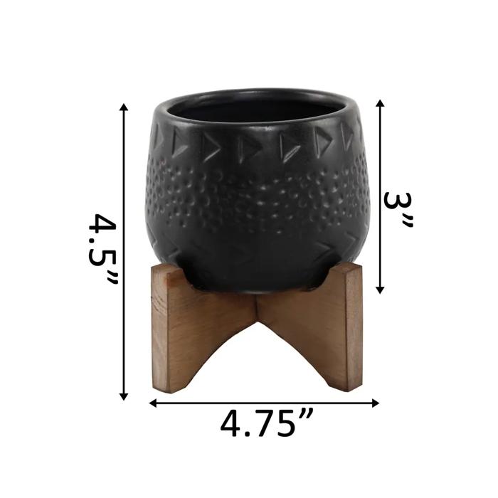 3.5" Caveman Planter