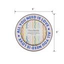 Purple 5x5 Purple Zinc Alloy Magnetic 