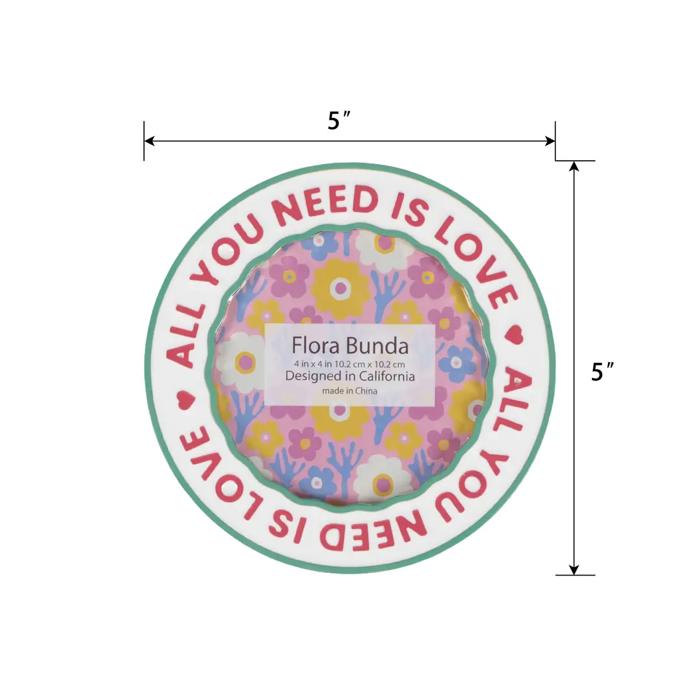 5x5 Purple Zinc Alloy Magnetic 