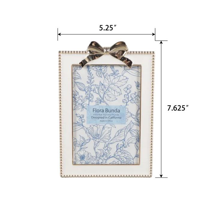 4x6 Pink Zinc Alloy Frame