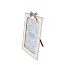 White 4x6 Pink Zinc Alloy Frame