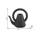 Black Loop Watering Can