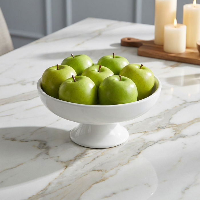 Artificial 8 PCs Apple in Bag