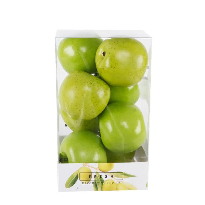 Artificial 8 PCs Apple in Box