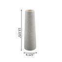  14" Leather Finish Ceramic Vase