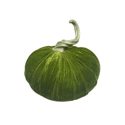 10.75" Giant Velvet Pumpkin