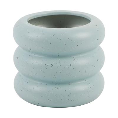 Ceramic Ribbed Planter
