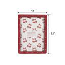  5x7 Red Zinc Alloy Frame